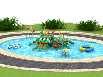 water playground for swimming pool